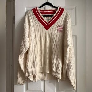 RARE Vintage NHL Nutmeg Mills Detroit Red Wings Sweater Size XL
